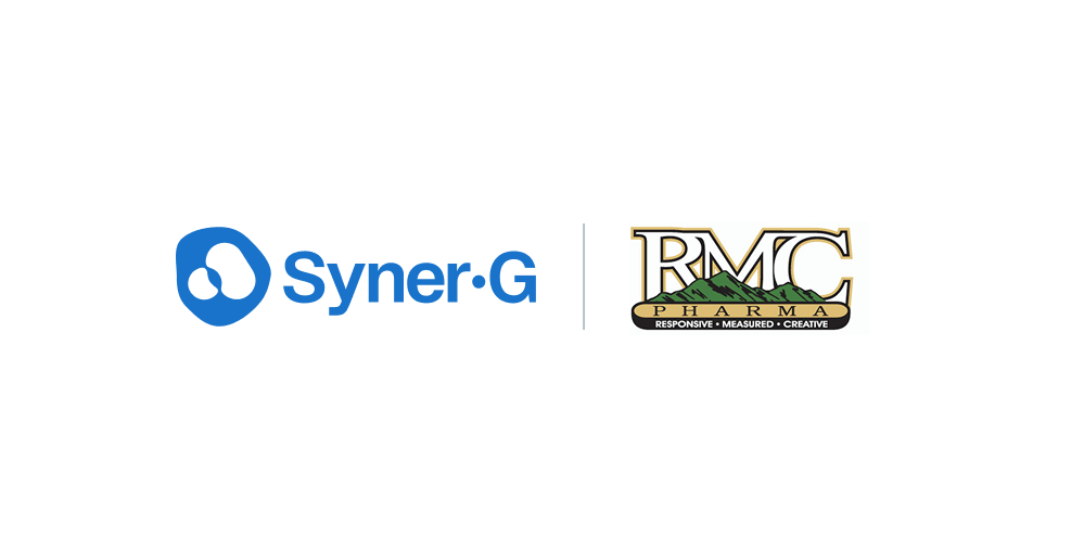 Syner-G & RMC Pharmaceuticals logos