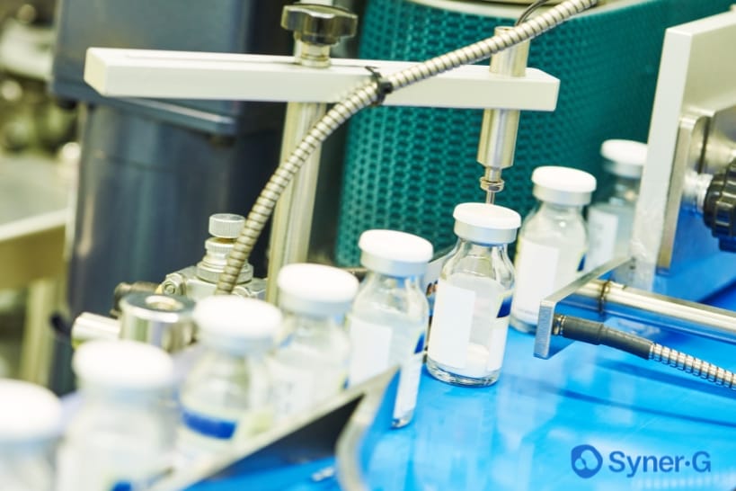 Biopharma manufacturing line producing non-GMP engineering batches before Process Performance Qualification (PPQ).
